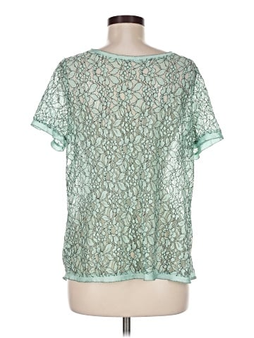 Ann Taylor LOFT Short Sleeve Blouse (view 2)
