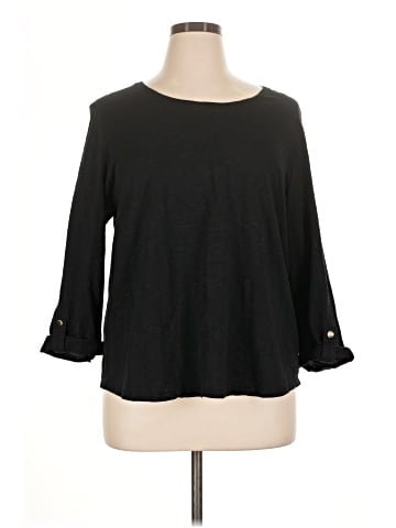 Chico's 3/4 Sleeve T-Shirt (view 1)