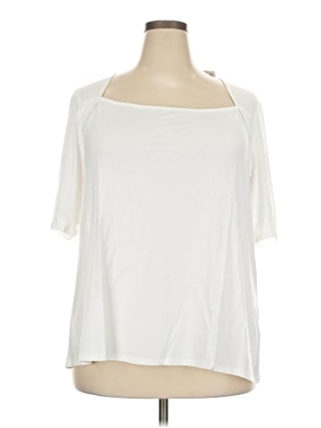 Lane Bryant 3/4 Sleeve T-Shirt (view 1)