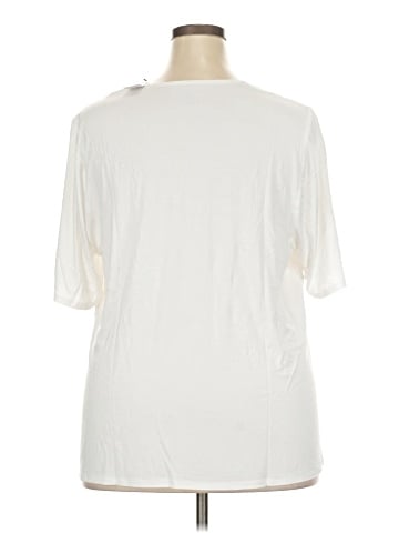 Lane Bryant 3/4 Sleeve T-Shirt (view 2)