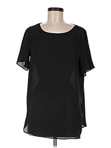 Banana Republic Factory Store Short Sleeve Blouse (view 1)