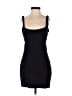 Zara 100% Polyester Solid Black Cocktail Dress Size XS - photo 1
