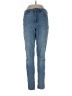 Divided by H&M Solid Blue Jeans Size 12 - photo 1