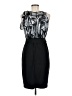 AB Studio 100% Polyester Black Cocktail Dress Size 8 - photo 2
