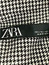 Zara Houndstooth Gray Blazer Size S - photo 6