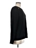 Tibi Solid Black Long Sleeve Top Size 6 - photo 4