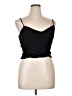 Topshop 100% Elastic Black Sleeveless Top Size 14 - photo 1
