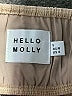Hello Molly 100% Polyester Tan 3/4 Sleeve Blouse Size 4 - photo 7