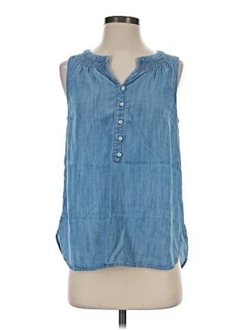 Talbots Sleeveless Button-Down Shirt (view 1)
