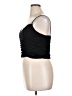 Topshop 100% Elastic Black Sleeveless Top Size 14 - photo 5