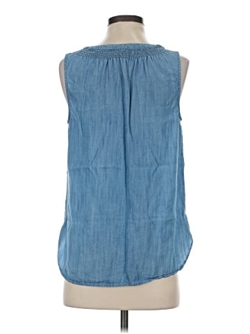 Talbots Sleeveless Button-Down Shirt (view 2)
