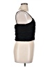 Topshop 100% Elastic Black Sleeveless Top Size 14 - photo 4