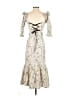 EDDY 100% Cotton Ivory Cocktail Dress Size S (estimated) - photo 2