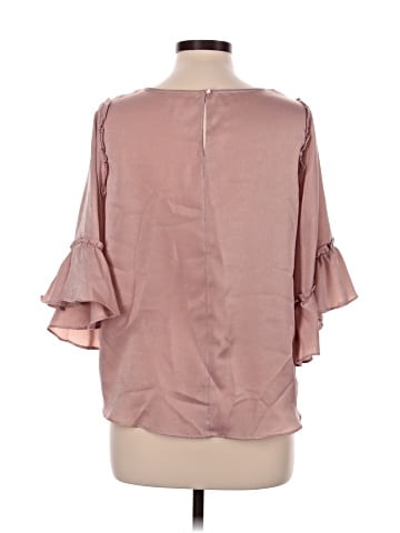 LC Lauren Conrad 3/4 Sleeve Blouse (view 2)
