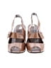 Anyi Lu 100% Leather Tan Heels Size EU 38 - photo 2