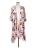 Torrid 100% Polyester Pink Kimono Size 1X (1) - photo 1