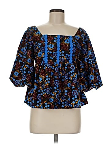 Entro 3/4 Sleeve Blouse (view 1)