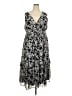Torrid Paisley Black Casual Dress Size 2X Plus (2) - photo 1