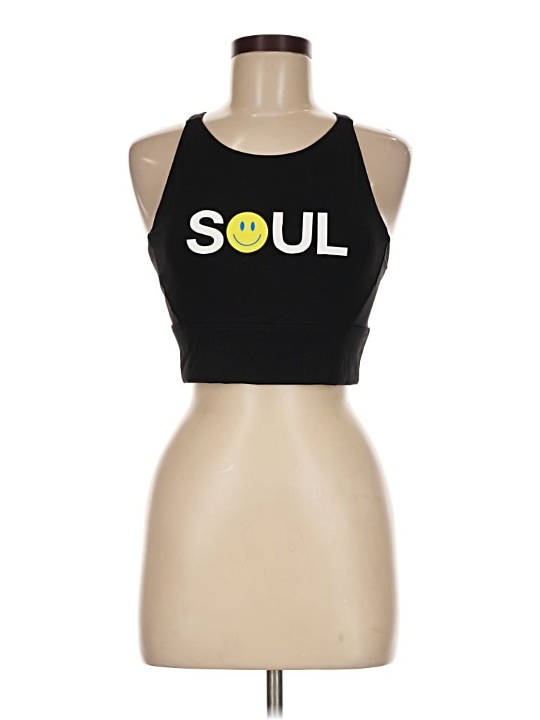 Pre-owned Soul Tank Top Black Halter Neckline Tops