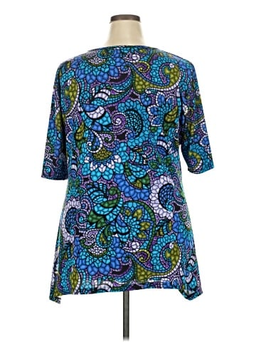 First Glance Short Sleeve Blouse (view 2)