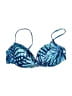 Beach Native Tropical Blue Swimsuit Top Size 14 - photo 1