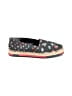 Diane von Furstenberg Tropical Black Flats Size 9 - photo 1