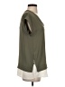 Suzy Shier Green Short Sleeve Blouse Size S - photo 4