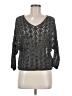 DAZY Metallic Gray Pullover Sweater One size - photo 1