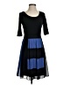 Max and Cleo 100% Polyester Color Block Black Cocktail Dress Size S - photo 1