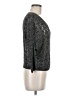 DAZY Metallic Gray Pullover Sweater One size - photo 4