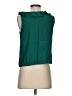 Talbots 100% Viscose Green Sleeveless Blouse Size S - photo 2