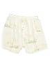 Unbranded Floral Ivory Shorts Size 3T (estimated) - photo 1