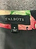 Talbots Floral Black Casual Skirt Size 8 - photo 4