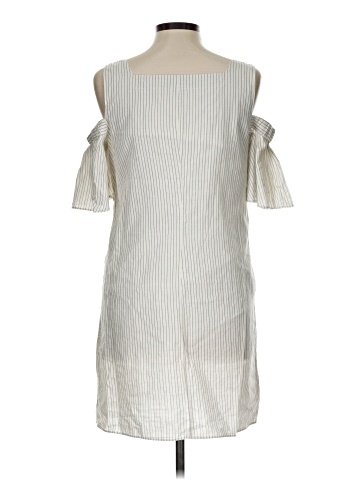 Madewell Striped Cold-Shoulder Dress (view 2)