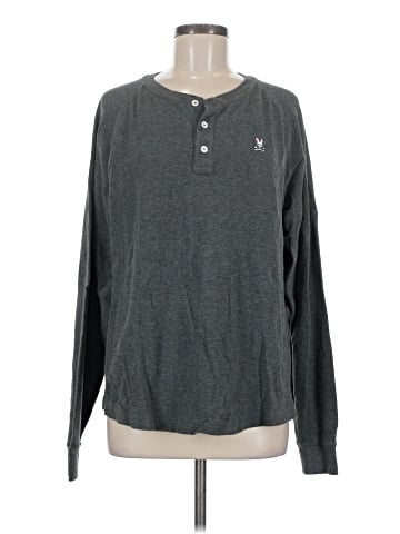 Psycho Bunny Long Sleeve Henley (view 1)