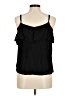 Old Navy 100% Rayon Black Sleeveless Blouse Size M - photo 2