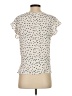 Rails Polka Dots Ivory Short Sleeve Blouse Size XS - photo 2