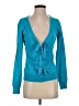 Grace Teal Blue Cardigan Size S - photo 1