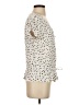 Rails Polka Dots Ivory Short Sleeve Blouse Size XS - photo 4