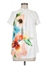 Pixie Lady Floral White Short Sleeve T-Shirt Size M - photo 1
