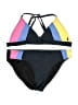 Rip Curl Color Block Black Two Piece Swimsuit 9-12 MO / 12 MO - photo 1