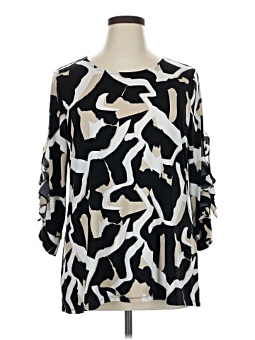 Alfani 3/4 Sleeve Blouse (view 1)