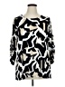 Alfani Black 3/4 Sleeve Blouse Size XL - photo 1