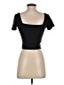 Babaton Black Short Sleeve Top Size S - photo 2