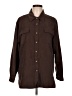White Stag 100% Polyester Brown Long Sleeve Blouse Size L - photo 1