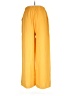 Unbranded 100% Polyester Yellow Casual Pants Size L - photo 2