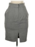 Express Outlet Solid Gray Formal Skirt Size 00 - photo 2