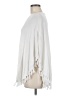 Sara Campbell White Poncho One size - photo 5