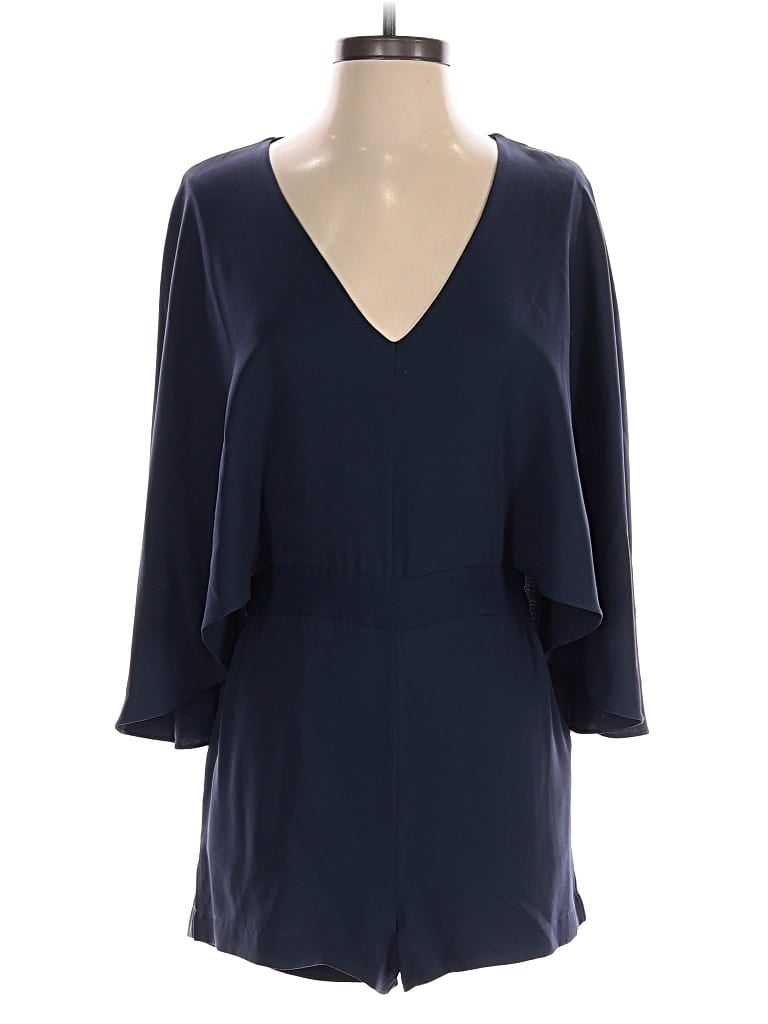Pre-owned Bcbgmaxazria Romper In Blue