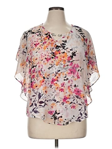Notations Short Sleeve Blouse (view 1)